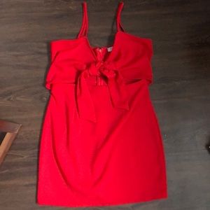Red Tobi clubbing dress